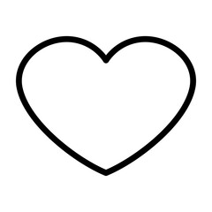 Favorite Vector Line Icon Design