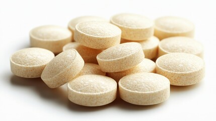 medical pills isolated,studio background