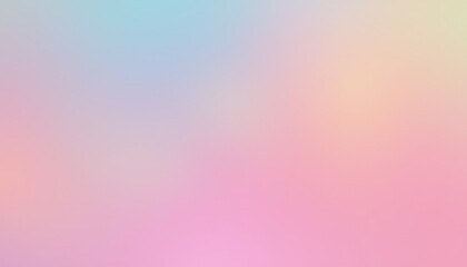 Obraz premium Soft gradients evoke sense of calm and tranquility in pastel colors