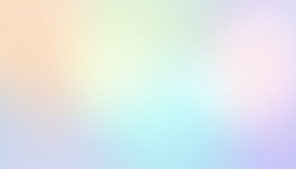 Obraz premium Dreamy pastel gradient with soft shades of pink, blue, and yellow hues
