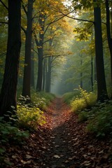 Obraz premium Dirty woodland camo background with worn-out look, grunge, rough, camouflage