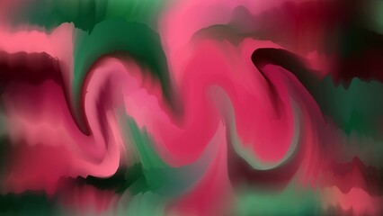 Abstract background mix of pink and green water colors