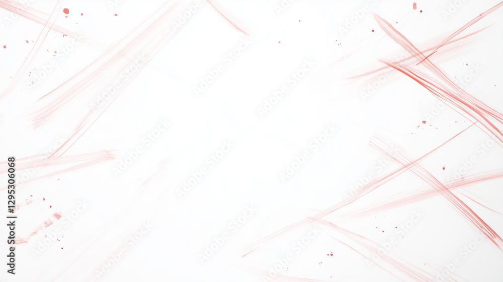Poster abstract strokes in art: an artistic background with abstract red strokes. it presents the concept o