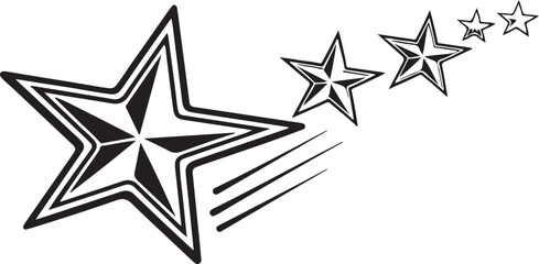 A shiny silver star of David, a bright holiday symbol, glows as a 3D vector design