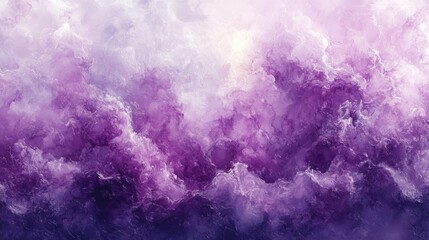 Fototapeta premium Abstract Purple and White Cloud Swirl Texture Background