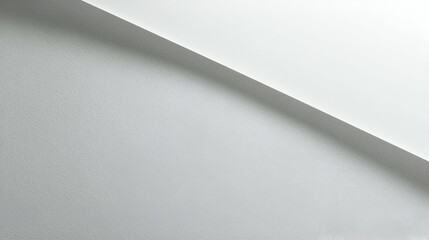 Abstract White Wall Corner, A Study in Minimalism and Texture, Highlighting Geometric Composition and Subtle Gradients for Modern Design Aesthetics