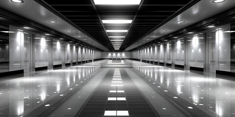 Obraz premium light at the end of tunnel