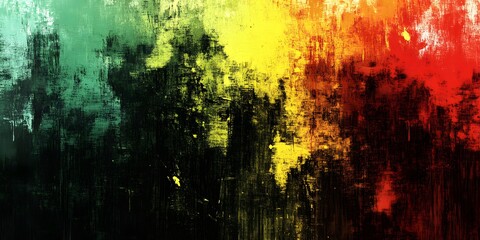 Abstract vibrant color blend