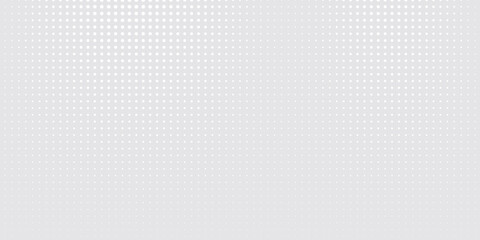 Dot white gray wave light technology texture background. Abstract big data digital  halftone