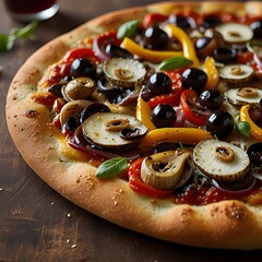 mushroom pizza