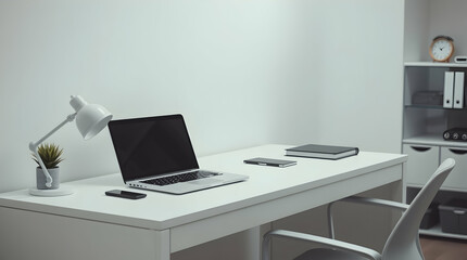 Fototapeta premium Minimalist & Clean Workspaces