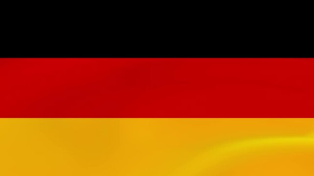 Germany Flag Wind Waving