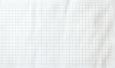 Detailed Grid Paper Texture, Clean White Surface with Fine Black Lines, Ideal for Technical Drawings, Architectural Plans, and Precise Design Work, High Resolution
