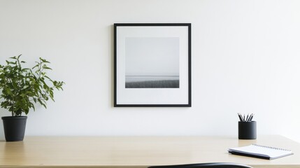 Executive departures with a team leader鈥檚 desk with a framed photo. Featuring leadership change and career transition