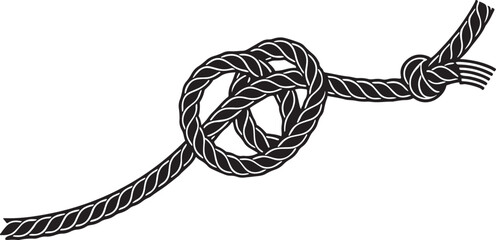 Isolated black macram rope icon Vector, black macram rope Silhouette,black macram rope icon set, black macram rope for logo,color black macram rope Vector illustration, Vector Graphic, EPS 10 , clip a © MD.Kawsar Hossan