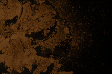 Soil, sand and gravel, debris, spray, splash, explosion, pattern, shape, texture, overlay