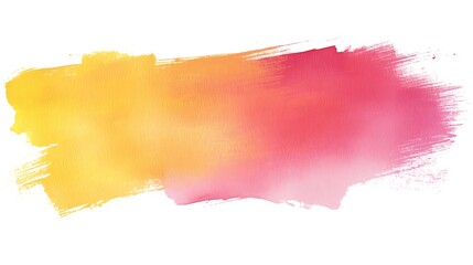 Obraz premium Abstract Watercolor Painting: A Burst of Warm Hues