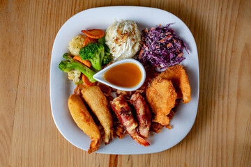 Shrimp dish
