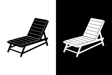 Beach Chair Vector Logo Clean & Timeless Design
