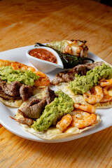 Surf and turf taco