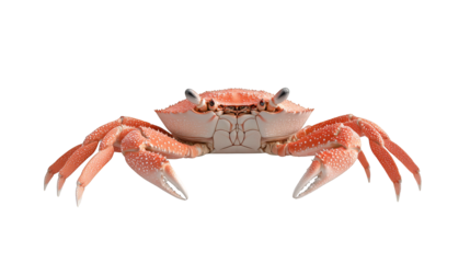 Astonishing sight, large crab carries smaller in unique ocean display of marine life behavior