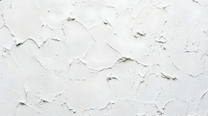 Monochromatic Texture, An Abstract Exploration of White Plaster for Modern Design Projects and Artistic Backgrounds, Emphasizing Tactility and Visual Interest