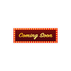 Modern Coming Soon Stamp and Seal Design with Bold Typography and Elegant Style.