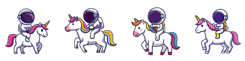 Astronaut Riding a Unicorn