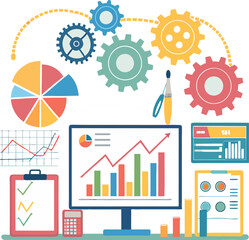 business infographics elements