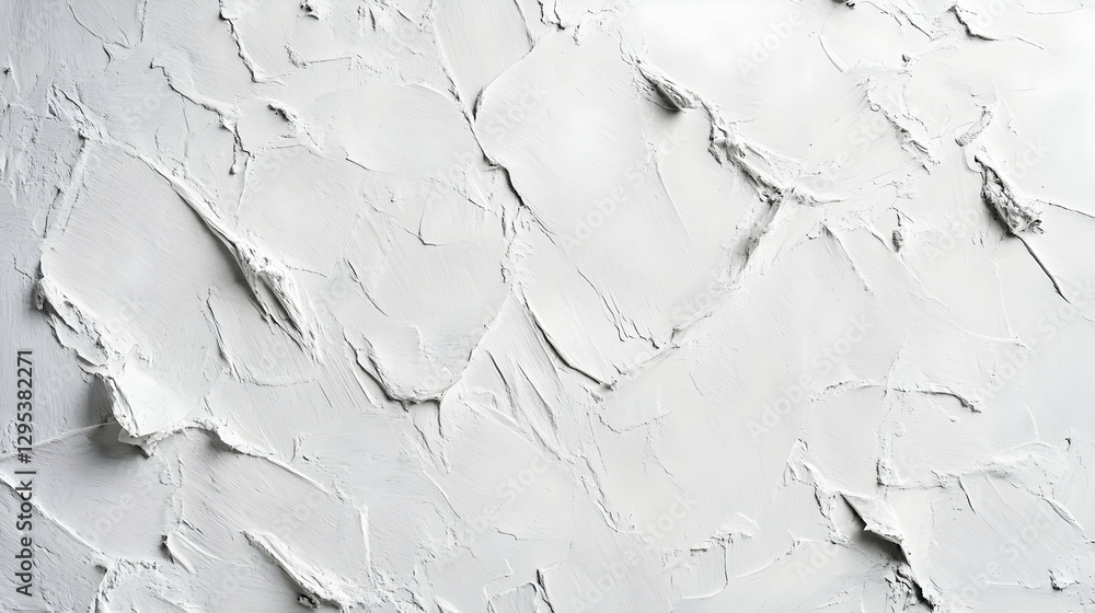 Poster subtle textural harmony, a minimalist white plaster surface displaying delicate ridges and valleys u