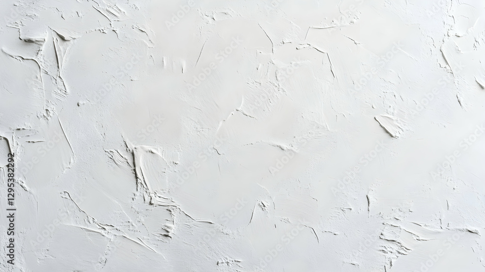 Poster subtle textured white background with plaster-like effect for various creative applications and desi