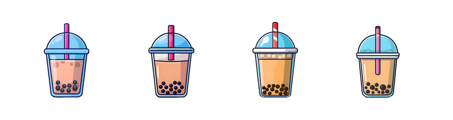 Bubble Tea Illustration