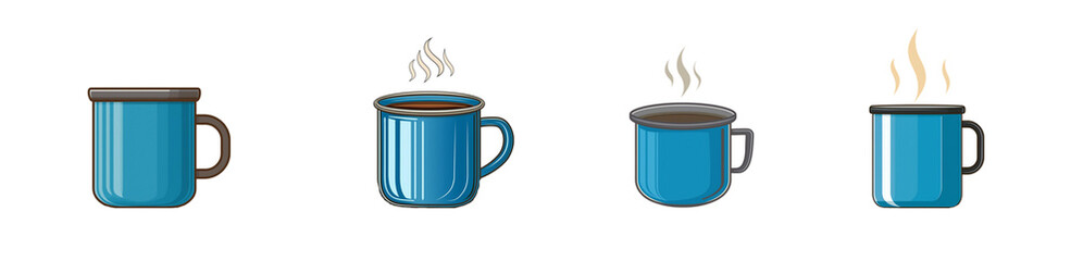 Blue Ceramic Mug