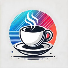 Obraz premium coffee cup icon