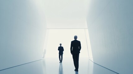 Executive departures with board members discussing a succession plan. Featuring governance and foresight