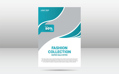 Modern Corporate Fashion Sale Flyer Design Template
