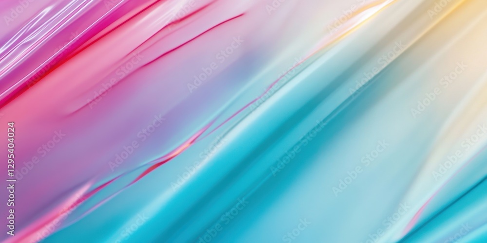Aufkleber vibrant swirls of color: an abstract blend of dynamic hues creates a mesmerizing display of flowing 