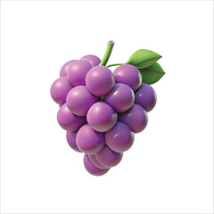 A very delicious shimmering grape