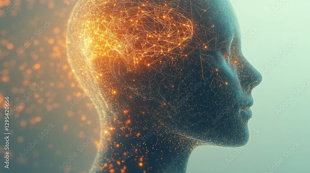 Poster illuminated mind neural network visualization