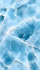 Obraz premium Abstract image showcases fractured light blue and white stone