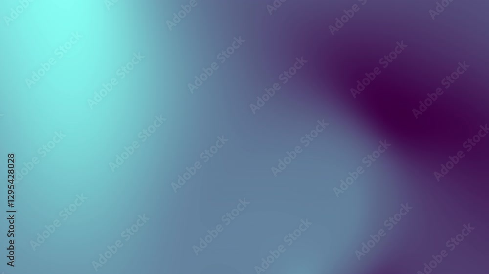 Poster abstract gradient background in calm colors of blue and purple with smooth transitions for use in mo