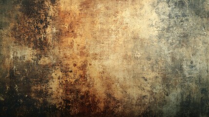 Obraz premium Abstract Grunge Texture: Earthy Tones and Rustic Appeal