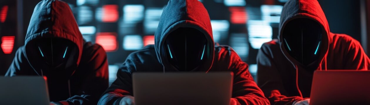 Cybercriminals developing polymorphic malware to evade security systems, hacking concept