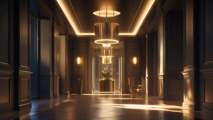 Spotlight in the Hallway: Transform Your Space with Elegant Lighting and Modern Design