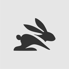 running rabbit logo
