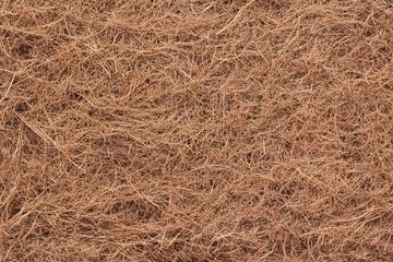 Brown coconut fiber texture background