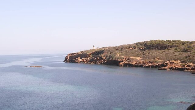 panoramic view of Tipasa colonia in the Roman province Mauretania Caesariensis located in coastal central Algeria UNESCO World Heritage Site