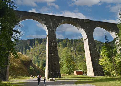Entrance at the Black Forest in Germany 