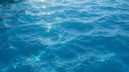 Obraz premium blue water surface