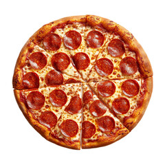 Delicious Pepperoni Pizza Slices Ready to Eat,